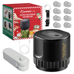 Electric vacuum sealer for canning jars