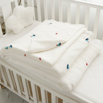 Muslin Baby Bath Towel with Cute Design for Newborns and Toddlers