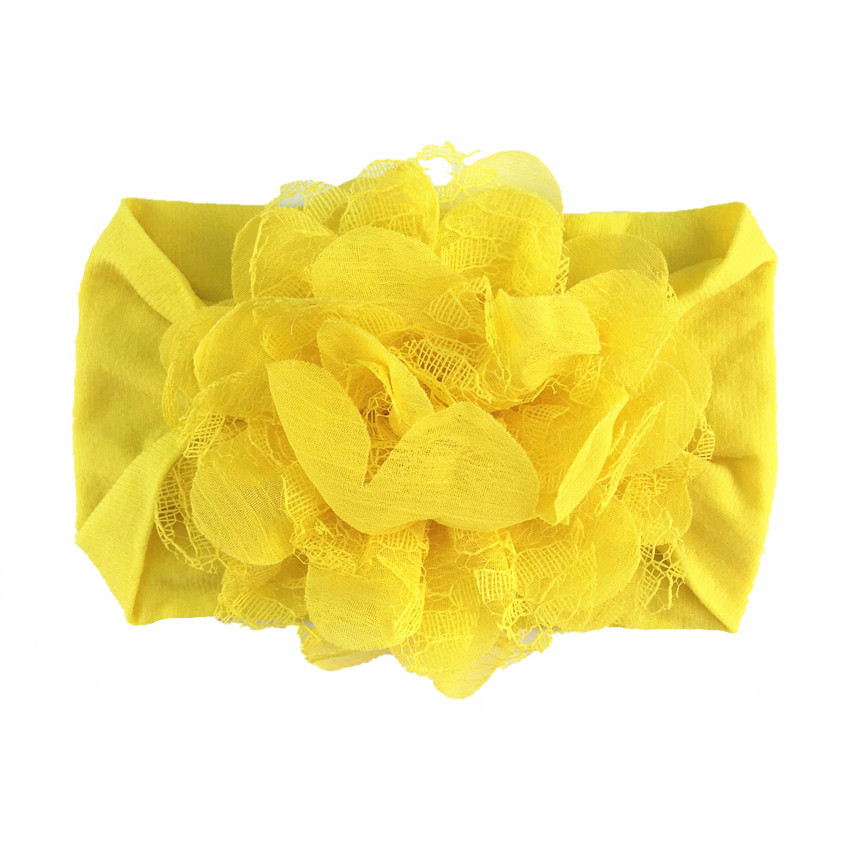 Headband for newborns and toddlers - Soft hairband with flower