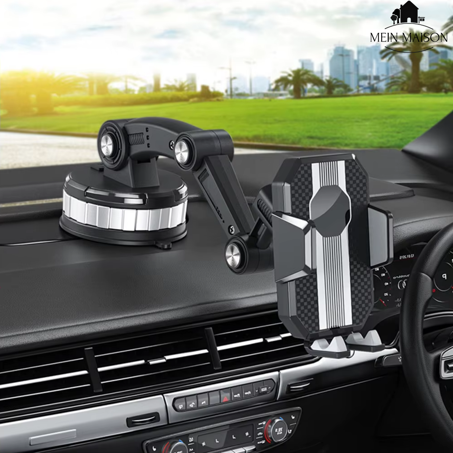FlexiGrip Smartphone Halterung mit Starken Saugnapf und 360° Rotation