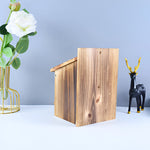 Kreatives Vogelhaus im Box-Design – Stilvolle Dekoration für Innen und Außen