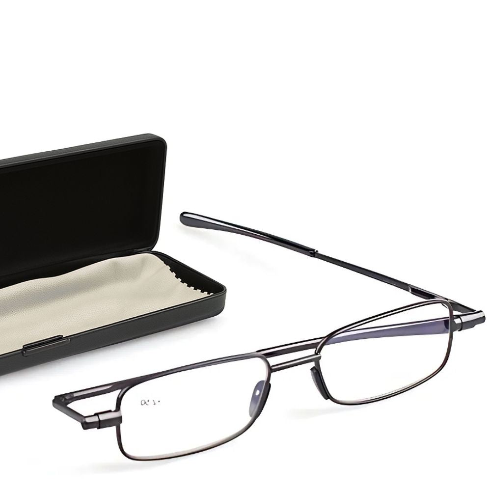 Compact Folding Reading Glasses for Men and Women
