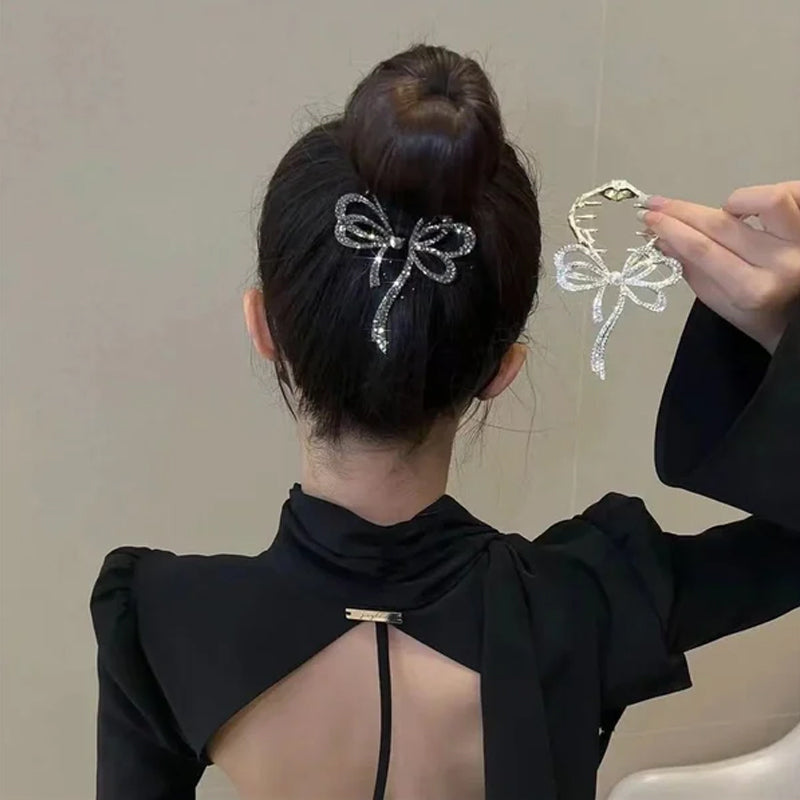 Elegante Haarspange mit Schleifen – Luxuriös und Praktisch
