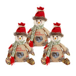 Christmas gift bags with zipper design