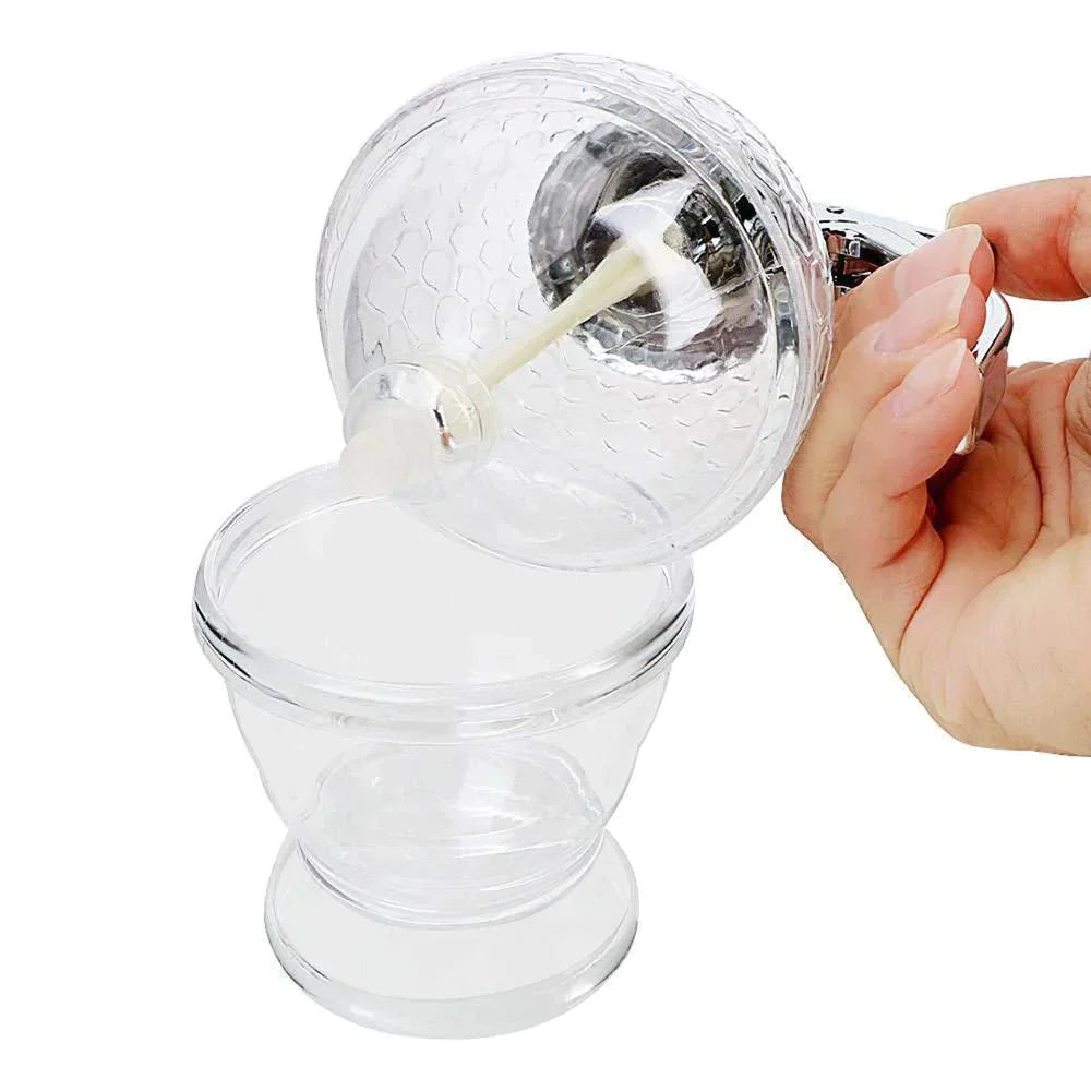 Acrylic funnel for jam, honey dispenser