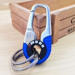 Creative stainless steel keyring