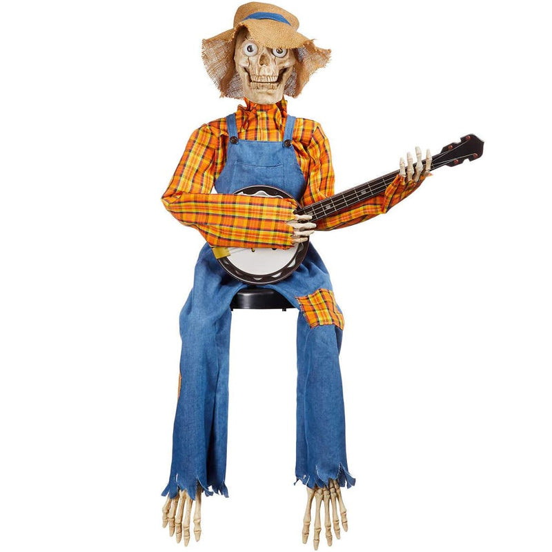 Funny Duel with Lively Banjo Skeletons