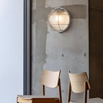 Elegante Außenwandleuchte im Retro-Industrie-Stil – Oval oder Rund