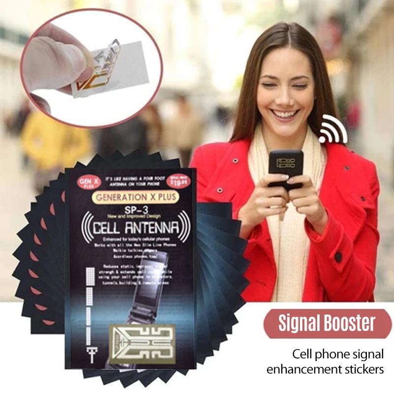 Kompakter universeller Signalverstärker-Aufkleber für Handys – 1,5 m Antenneneffekt