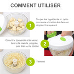 Manual vegetable chopper