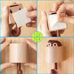 Cute decorative hook in the shape of a squirrel