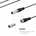 Digitale HDTV Antenne 4K – Verbesserte Version 2023