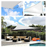 Triangular Sun Shade Sail for Optimal Sun Protection