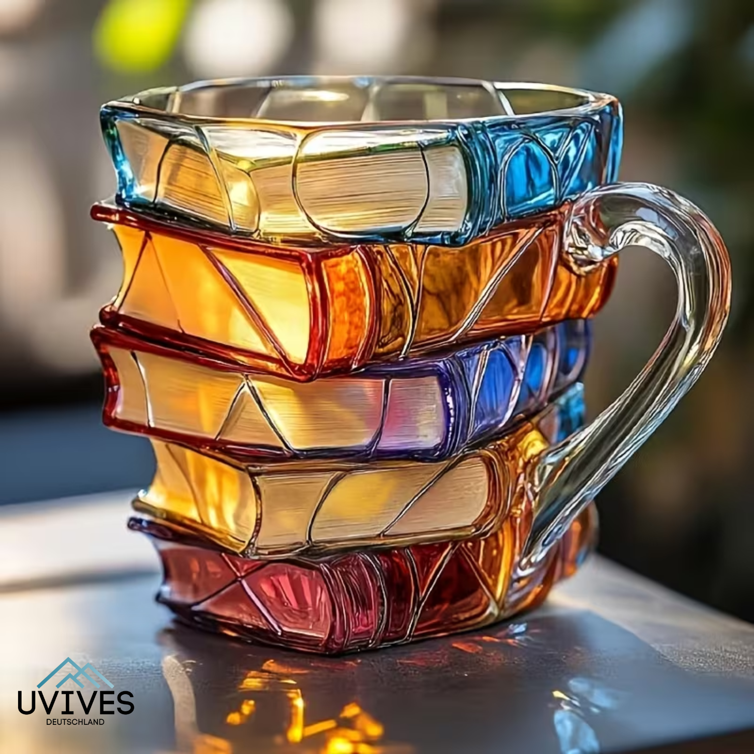 Bücherliebe im Becher – Die 3D-Literatur-Tasse