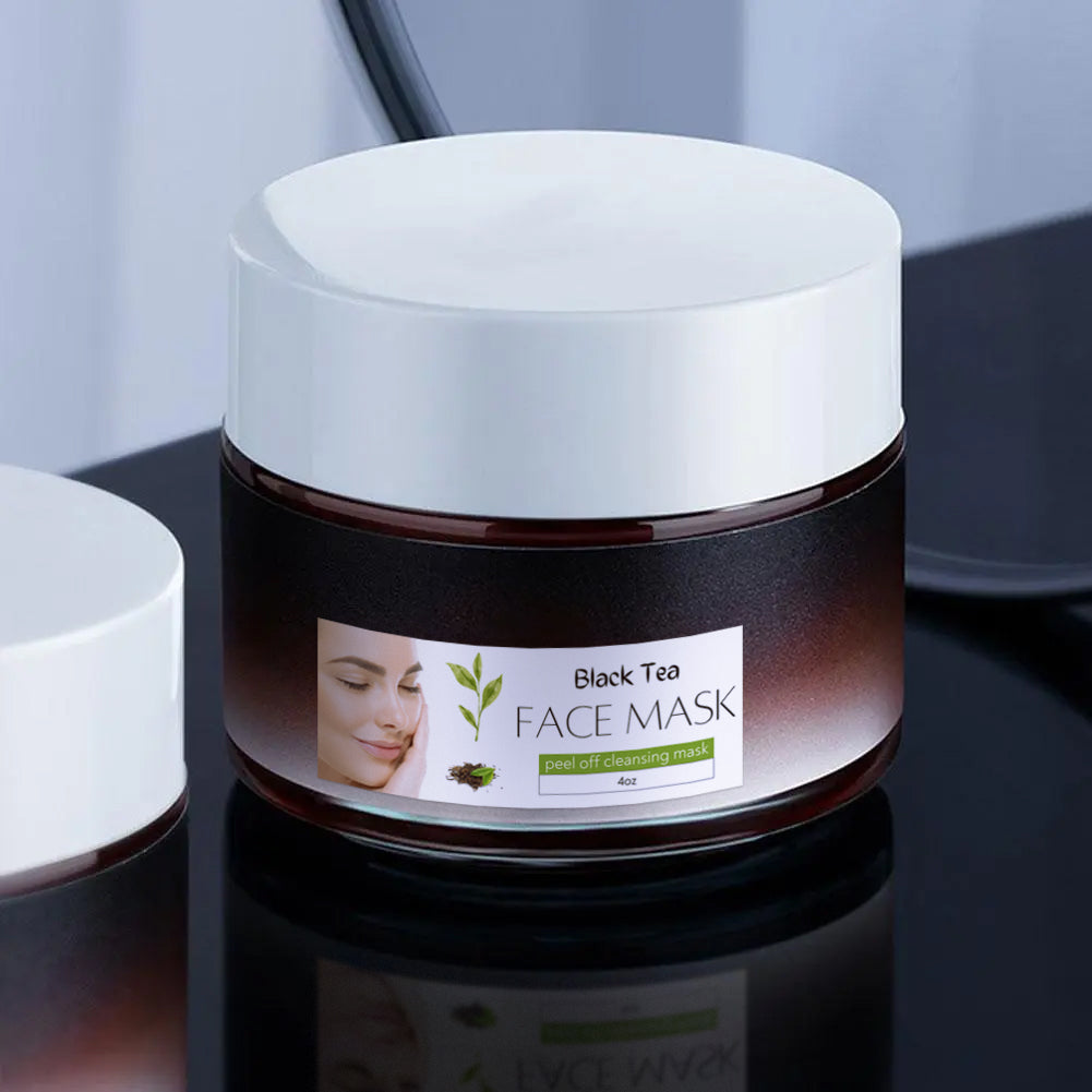 Schwarztee-Peel-Off-Maske für strahlende und verfeinerte Haut