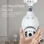 Wireless Light Bulb Security Camera