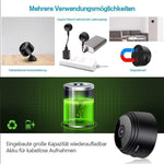Mini Kamera mit Magnet und WiFi – 1080p Auflösung