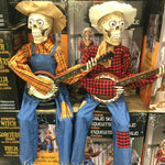 Funny Duel with Lively Banjo Skeletons