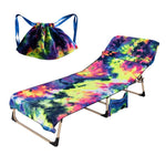 Microfiber Beach Lounge Chair Cover