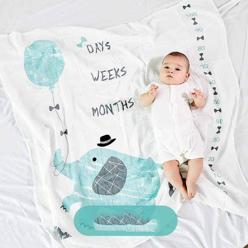 Muslin Swaddle Blanket and Baby Blanket for Newborns
