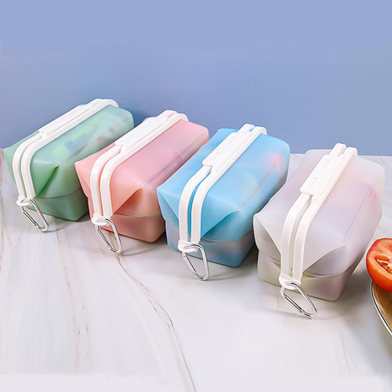 Collapsible Silicone Food Storage Container