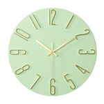 Modern and Silent Wall Clock for Living Room - Elegant Clock