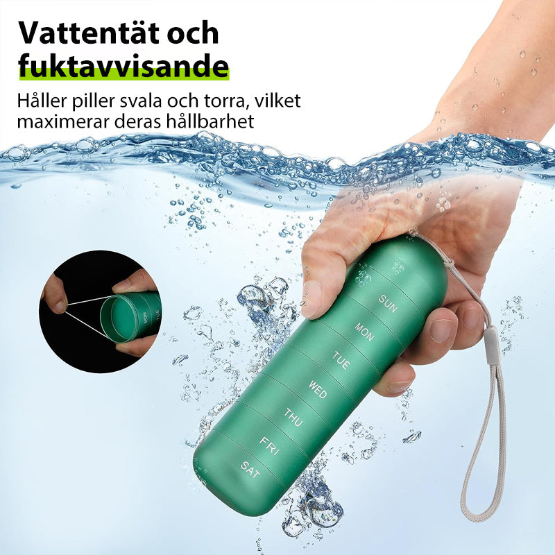 Praktische 7-Tage Pillenorganisator für Unterwegs