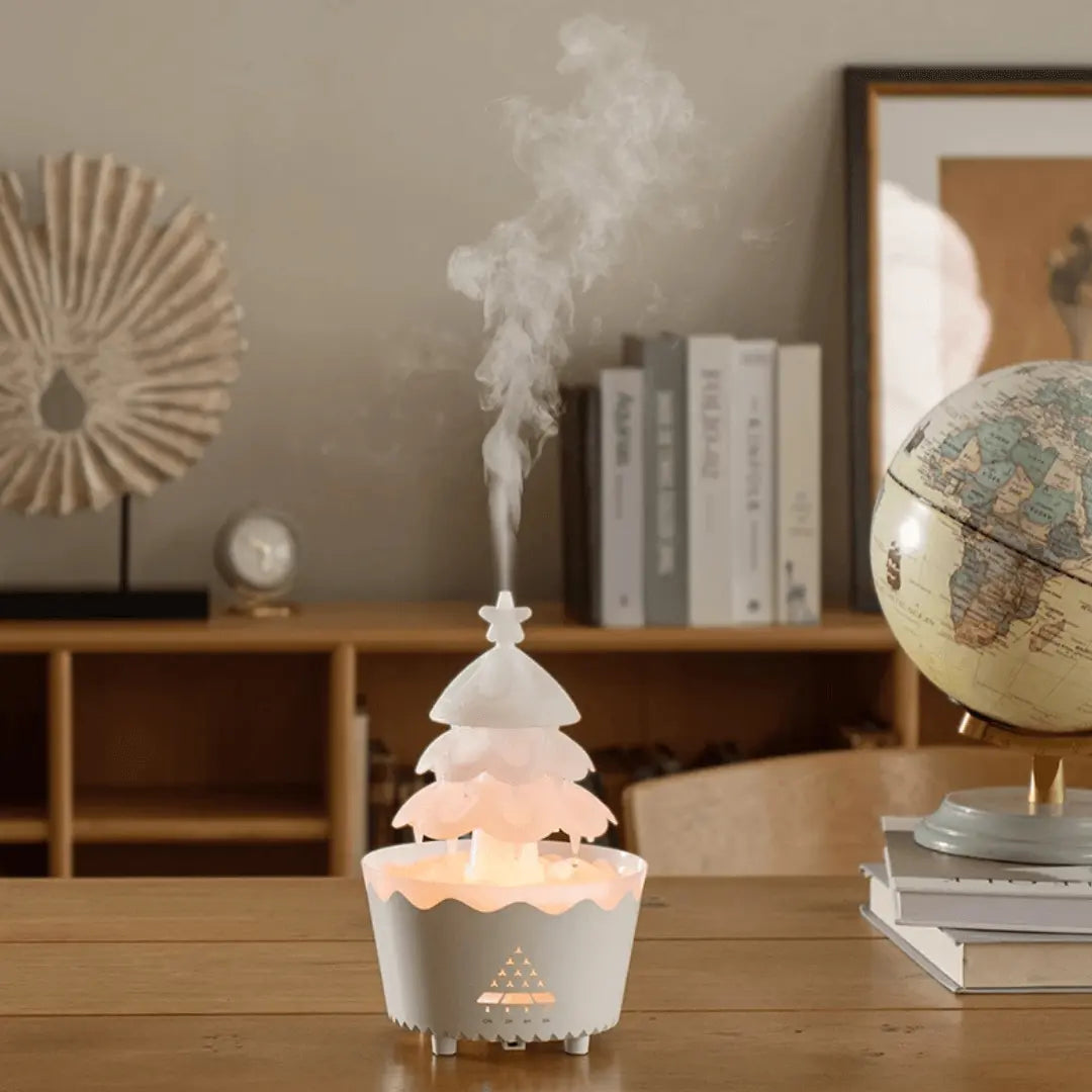 Weihnachts-Aromaspender – USB-Luftbefeuchter mit LED-Beleuchtung