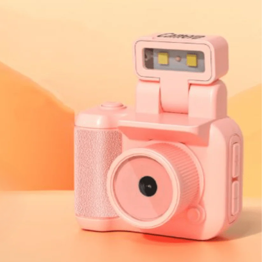 Kompakte Digitalkamera im Retro-Stil mit Kreativfiltern