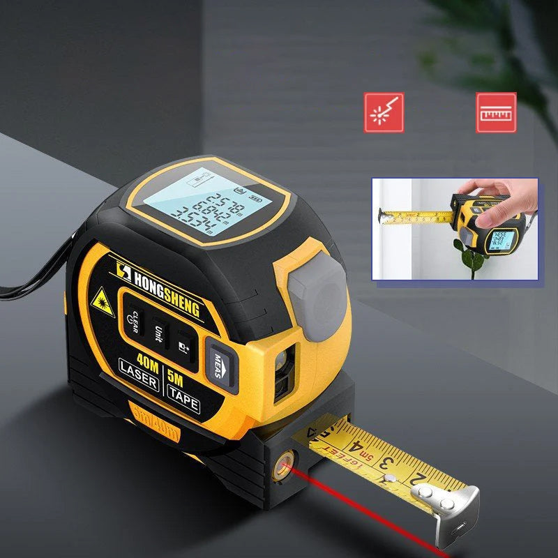 3-in-1 Infrarot-Laser-Messband