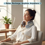 Ergonomic Neck and Shoulder Massager with Heat Function