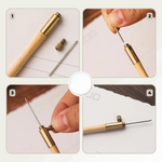 Perlen-Stickset mit 3 austauschbaren Nadeln – Einfaches Sticken mit Perlen