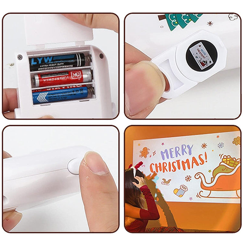 Projector Light for Christmas Atmosphere