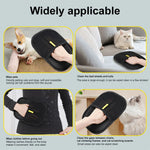 Soft Fur Grooming Glove - 2-in-1 Pet Hair Remover and Massager