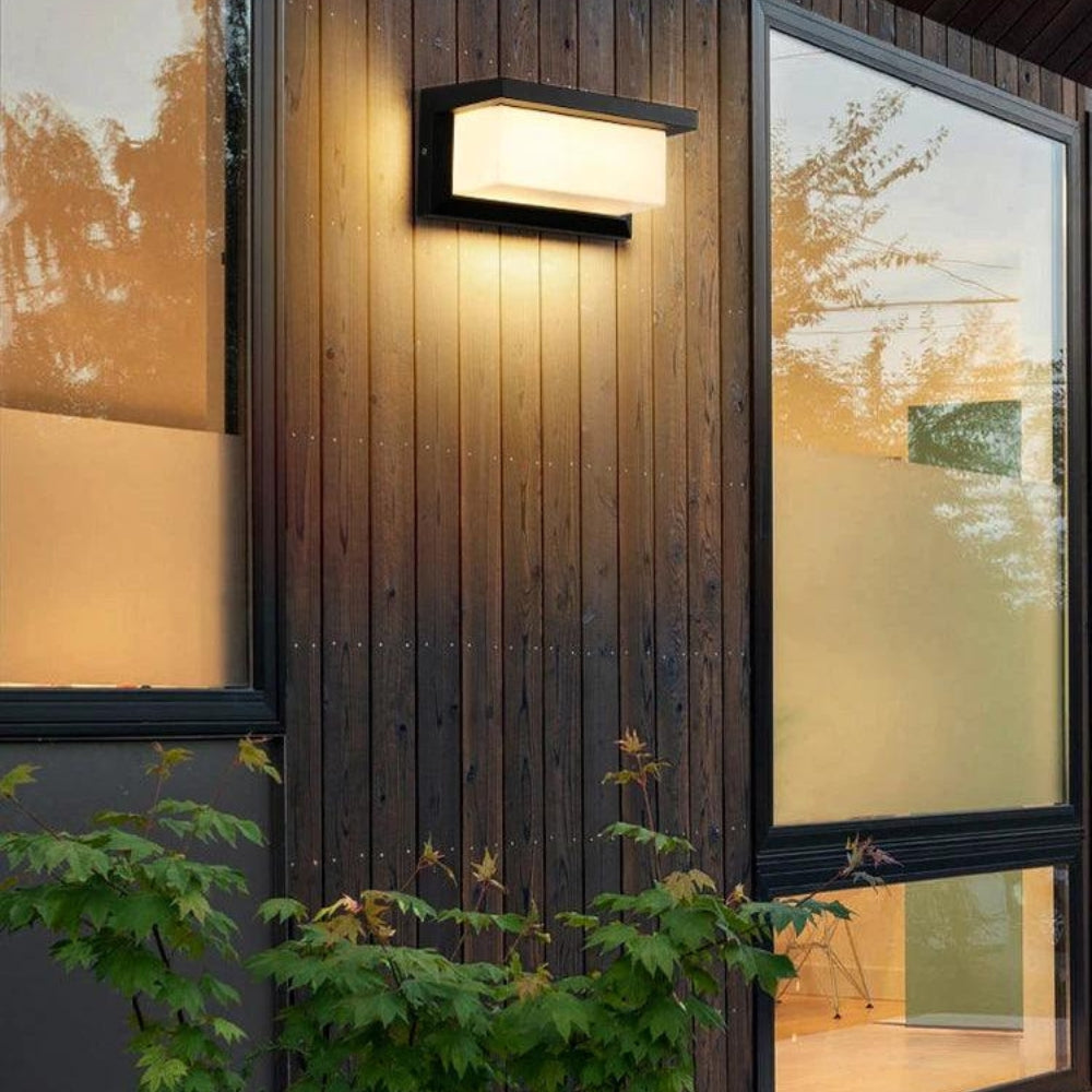 Wetterfeste LED-Wandleuchte mit Bewegungsmelder – 20W