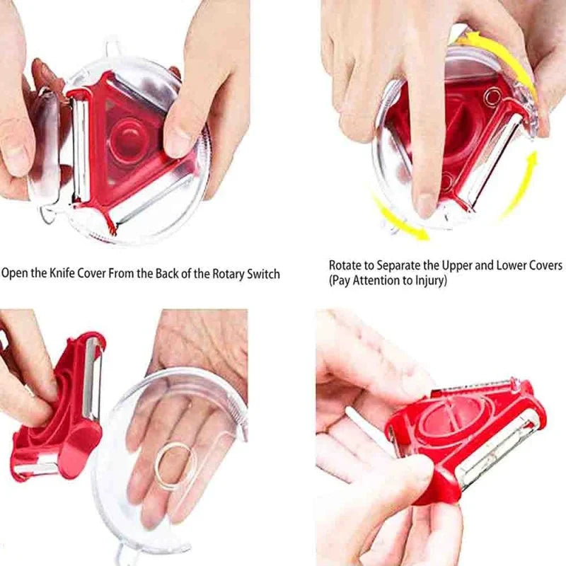 3-in-1 Vegetable Peeler Trio