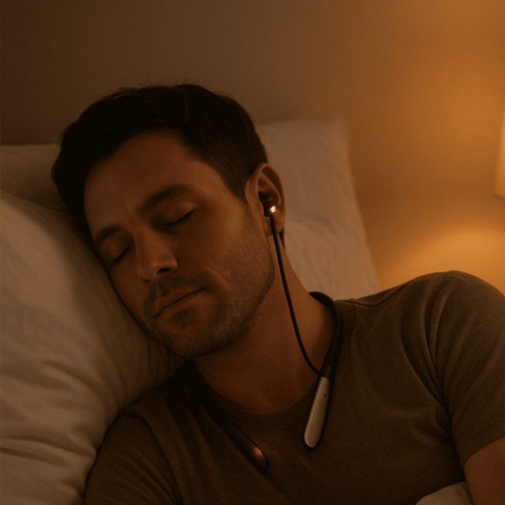 Light Therapy Earbuds for Tinnitus Relief – Hypoallergenic, Chemical-Free, 3 Modes, Automatic Shut-off