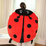 Cuddly Ladybug Cushion Friend for On-the-Go – 60 cm