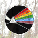 Panel with dark side of the moon