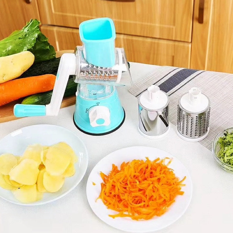 Multifunctional Vegetable Slicer with 3 Blades
