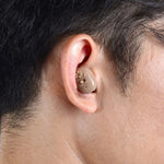 Rechargeable ITE Hearing Amplifier - Noise Reduction - Ergonomic Fit for Seniors
