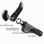 Ergonomische Fahrradgriffe aus Aluminium und Silikon