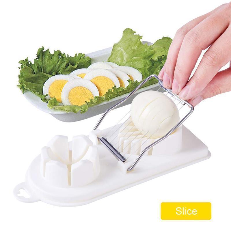 Egg slicers and wedges
