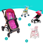 Soft Seat Cushions for Strollers – Insert for Buggies, Highchairs & Car Seats