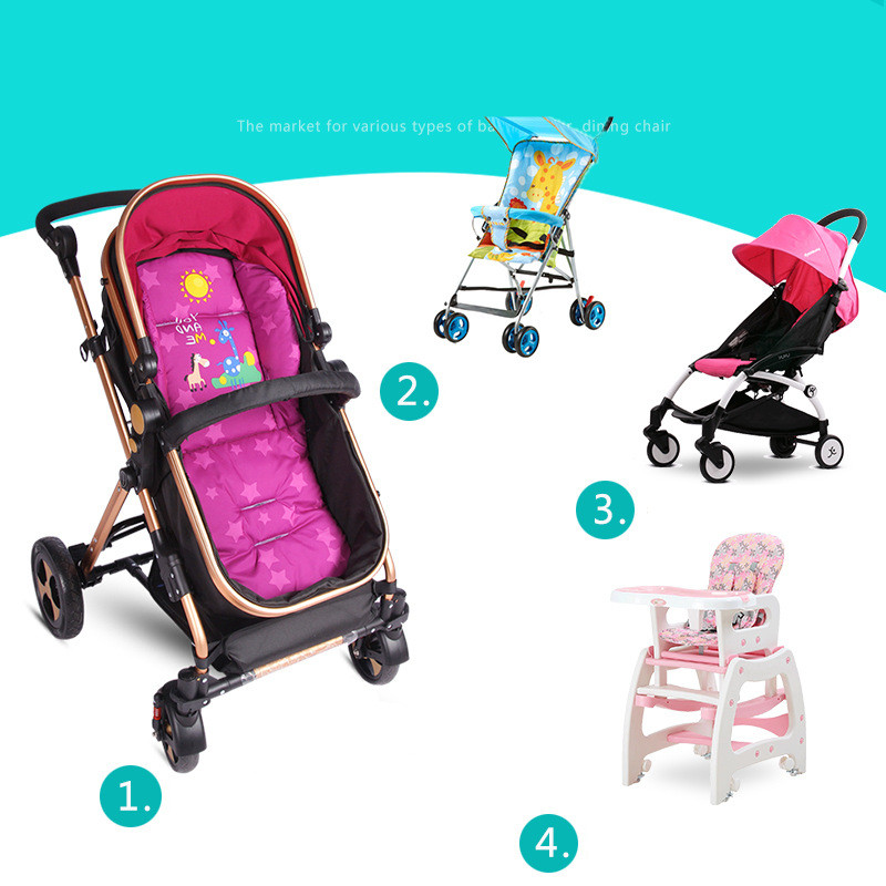 Soft Seat Cushions for Strollers – Insert for Buggies, Highchairs & Car Seats