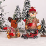 Christmas gift bags with zipper design