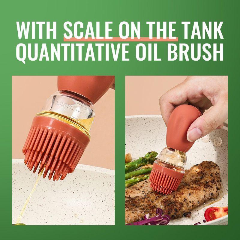 Oil Dispenser Bottle with Brush