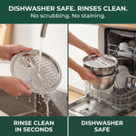 Versatile Stainless Steel Bowl Set with Grater and Sieve – 3-in-1 Solution
