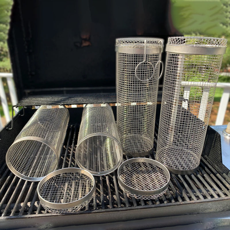 Vielseitiger Edelstahl Grillkorb für köstliches BBQ