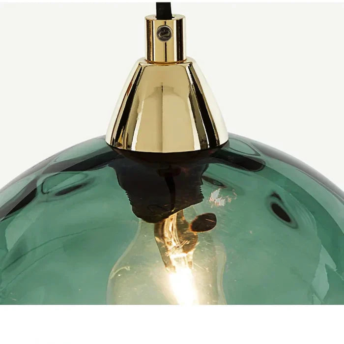 Elegant Glass Ball Pendant Lamp – AuraLicht
